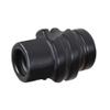 Hamskea Archery Solutions Insight Short Draw All-Metal Anti-Glare Peep Housing 52.5 Degree (PEEP000) Black view 1
