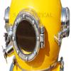 MAXNAUTICALMART Maritime U.S. Navy Diving Helmet Mark V Solid Glass Nautical 18'' Diving Helmet view 4