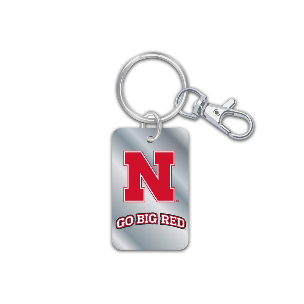 Aminco NCAA Nebraska Cornhuskers Slogan Keychain