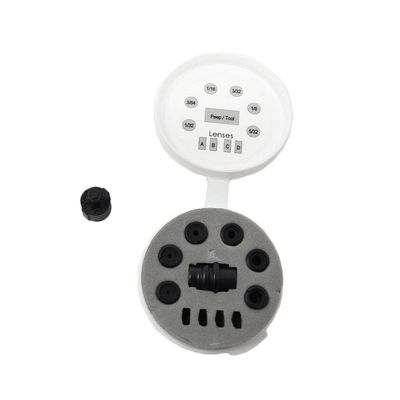 HAMSKEA ARCHERY SOLUTIONS Insight Short Draw Standard Peep Kit (SD Housing, 6 apertures/Tool) with Protective Case (PEEP070)