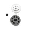 HAMSKEA ARCHERY SOLUTIONS Insight Short Draw Standard Peep Kit (SD Housing, 6 apertures/Tool) with Protective Case (PEEP070)