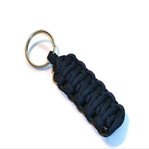 RedVex King Cobra Style Paracord Key Chains - Choose your color (Qty of 3 keychains) (Navy Blue)