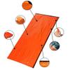 Emergency Sleeping Bag Thermal Waterproof for Outdoor Survival Camping Hiking Orange Heavy Duty Use Like Space Blanket by SHG_shop view 2