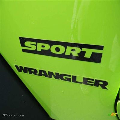 2007-2018 Jeep Wrangler JK Sport Decal Tape New MOPAR OEM