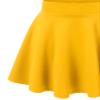MBJ WB669 Womens Basic Versatile Strechy Flare Skater Skirt XS Yellow view 2