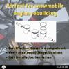 Asaki Piston Kit Compatible with Ski-Doo Formula III 600 LT Snowmobile 09-774 420887437 Std with Ring view 3
