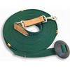 35' Flat Cotton Web Lunge Line with Bolt Snap & Rubber Stop - by Southwestern Equine (35', Emerald) view 1