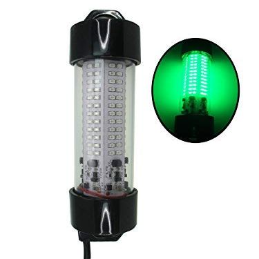 Pactrade Marine Boat LED Green Underwater Submersible Night Fishing Light 8" IP68