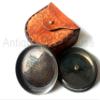 Marine Collection Mart Maritime Handmade Brass Working Compass with Leather Case Victorian Pocket Compass 1875 view 2