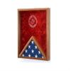 flag connections Marine Corps Flag Medal Display Case,USMC Flag Case view 1