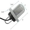 Pactrade Marine Boat LED White Underwater Submersible Night Fishing Light 5" IP68 view 3