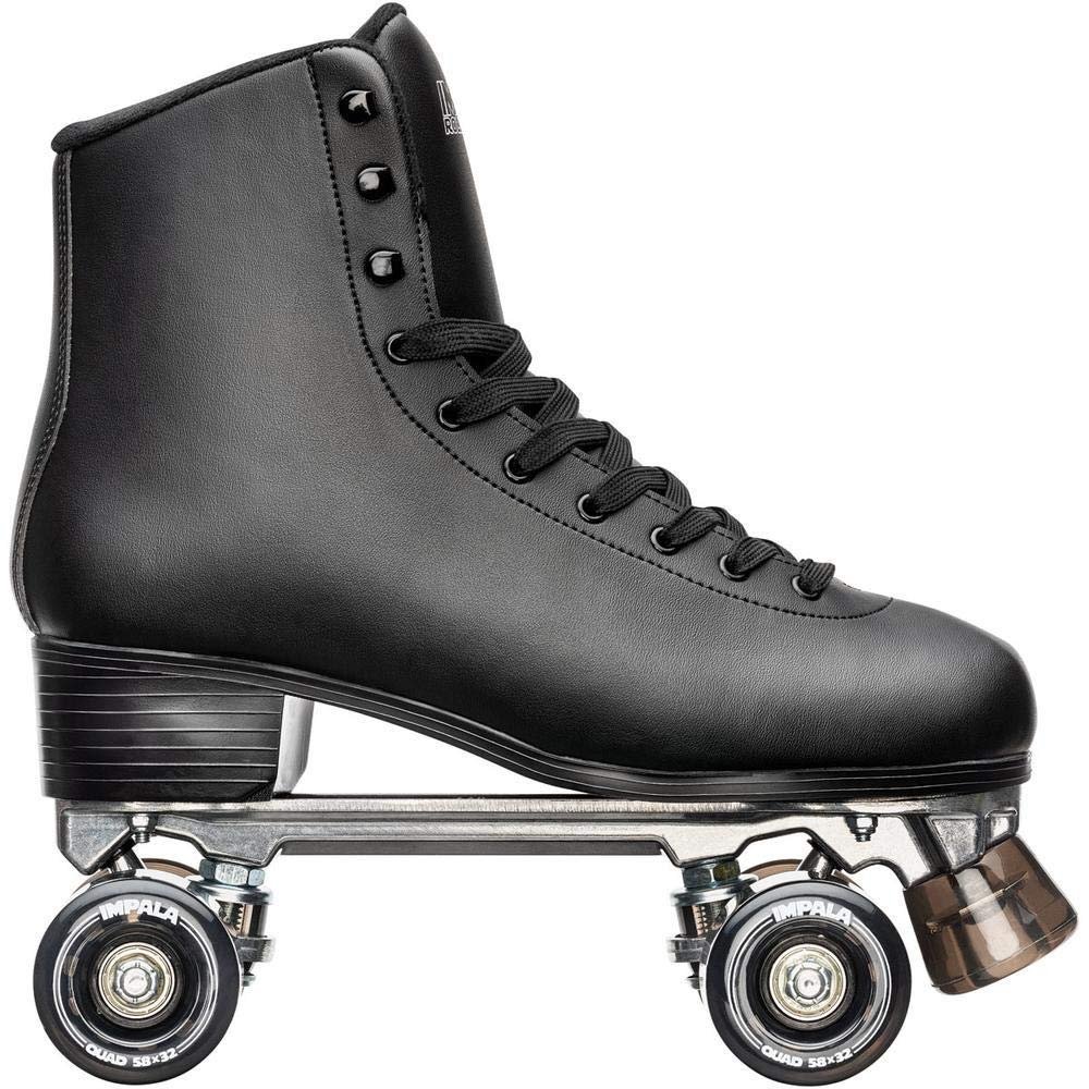 Impala Rollerskates Impala Quad Skate (Big Kid/Adult) Black 6 (US Men's 4, Women's 6) M