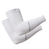Elixir Golf The UPF 50 Sunblock UV Protective Compression Arm Cooling Sleeves for Men Women Kids, 1 Pair (Large, White) view 1