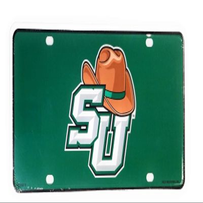Stockdale Stetson Hatters Aluminum Metal Tag Novelty License Plate University of