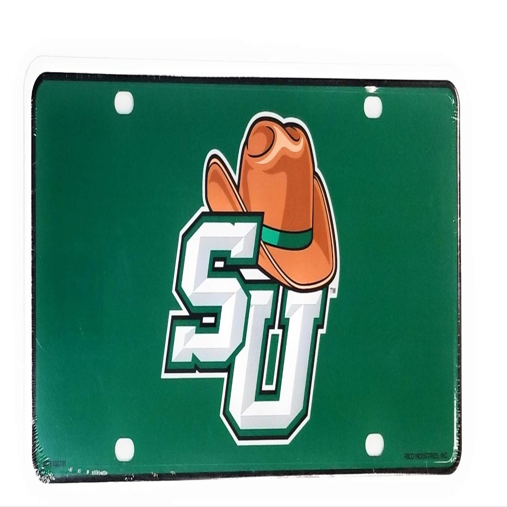 Stockdale Stetson Hatters Aluminum Metal Tag Novelty License Plate University of