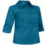 J. LOVNY Girl's Basic Casual Long Sleeve Roll Up Button Down Blouse Shirts view 2