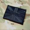 BritKitUSA Blackout Large UK Flag Patch 5" x 3" SAS SBS SRR SFSG USKSF Police Ghost SWAT view 2
