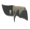 Smith & Wesson M&P 7.75in High Carbon S.S. Ultra-Glide Folding Knife with 3.5in Clip Point Blade and Overmold Handle for Outdoor Survival, Camping and EDC view 1