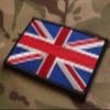 BritKitUSA Large UK Flag Patch - 5" x 3" Hook Backing view 2