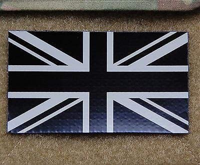 BritKitUSA IR Infrared UK Union Flag Patch - Tan & Black