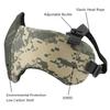 AOUTACC Airsoft Mask, Half Face Mesh Masks with Ear Protection Tactical Paintball Mask for CS/Hunting/Paintball/Shooting (ACU) view 2