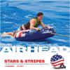 Sportsstuff Stars and Stripes Kit, 1 Rider Towable Tube with Rope and Pump view 3