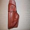 BROWN Iwb formed leather holster with shield choose gun & left or right hand (Handing:Right; Select gun:Taurus Tcp;) view 4