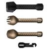Gerber ComplEAT Camping Cutlery Utensils Set, Spoon, Fork, Burnt Bronze view 1