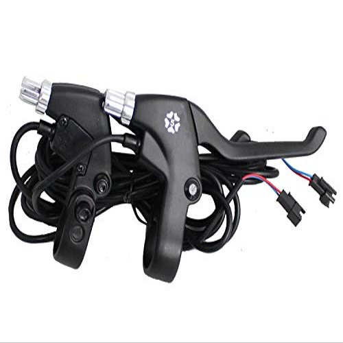 HALLOMOTOR Black Aluminum Alloy Brake Line Lever for Electric Bike, Ebike Brake Line Lever, Electric Scooter Brake Line Lever