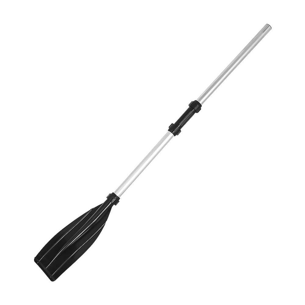 SOULONG Marine Kayak Paddle, 2Pcs Aluminium Alloy Detachable Lightweight Ribbed Blade Kayak Paddles Boat Oars, Portable Detachable Lightweight Boat Kayak