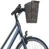Basil Unisex - Adult Bremen Rattan Look Front Wheel Basket, Brown, One Size view 1