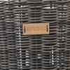 Basil Unisex - Adult Bremen Rattan Look Front Wheel Basket, Brown, One Size view 3
