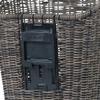 Basil Unisex - Adult Bremen Rattan Look Front Wheel Basket, Brown, One Size view 4