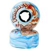 Moxi Skates - Fundae - Outdoor Roller Skate Wheels - 4 Pack of 57mm x 34mm Wheels | Birthday Cake (Blue) view 4