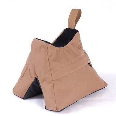 Crosstac Ultralight Saddle Shooting Rest Bag/Pre-Filled, Coyote Brown, 110060-CB-UL