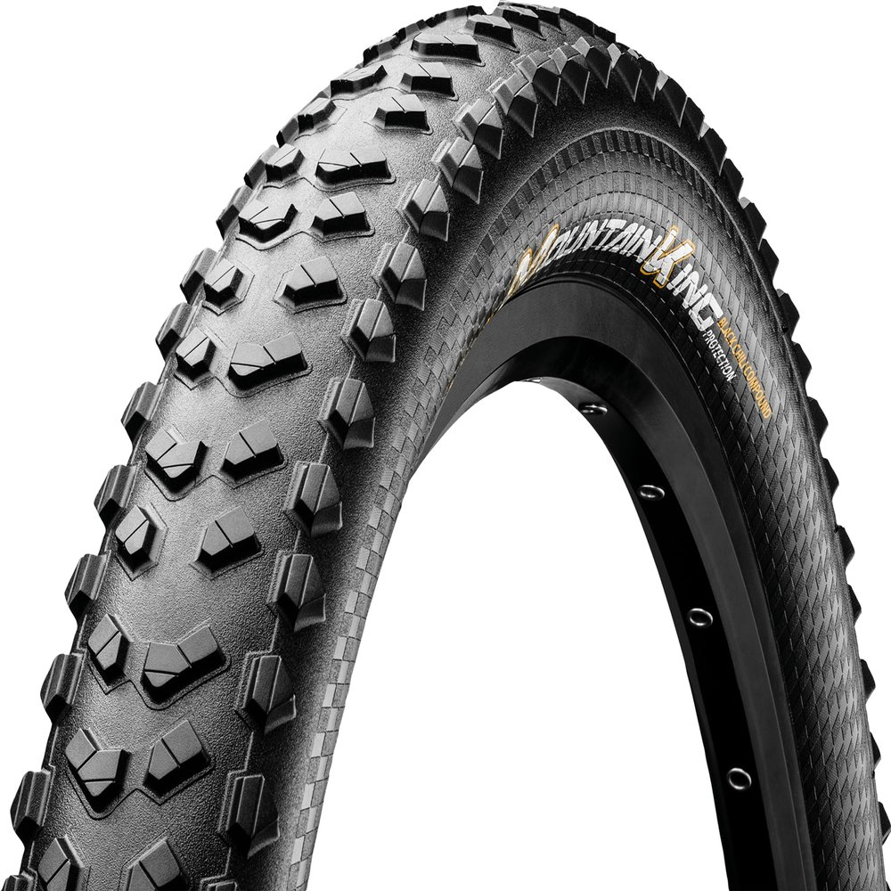 Continental Unisex Adulto Mountain King, Nero, 26 x 2.4