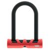 ABUS Ultimate 420 U-Lock + USH Bracket - Bike Lock with Round Shackle and Bracket - ABUS Security Level 12-140 mm Shackle Height, Black view 1