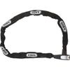 ABUS Catena 6806K Chain Lock - Lightweight Hardened Steel Bike Lock with Fashionable Textile Tube - ABUS Security Level 6-110 cm - Black view 2