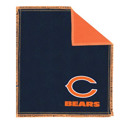 KR Strikeforce Officially Licensed NFL Chicago Bears Logo Bowling Ball Shammy Cleaning Pad