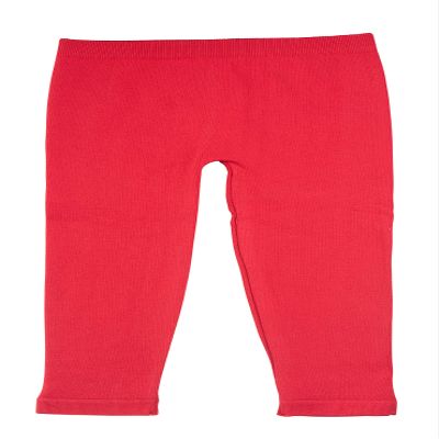 Silky Toes Baby Leggings, Toddler Seamless Soft Cotton Knit Pants for Girls and Boys (12-18 Months, Red)