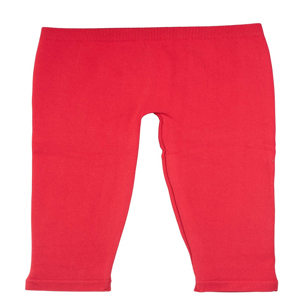 Silky Toes Baby Leggings, Toddler Seamless Soft Cotton Knit Pants for Girls and Boys (12-18 Months, Red)