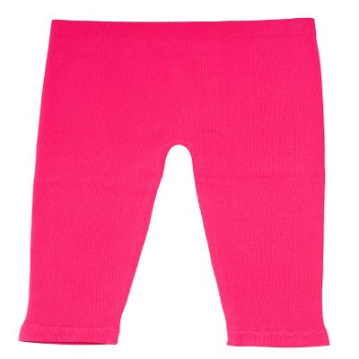 Silky Toes Baby Leggings, Toddler Seamless Soft Cotton Knit Pants for Girls and Boys (2-4 Years, Hot Pink)