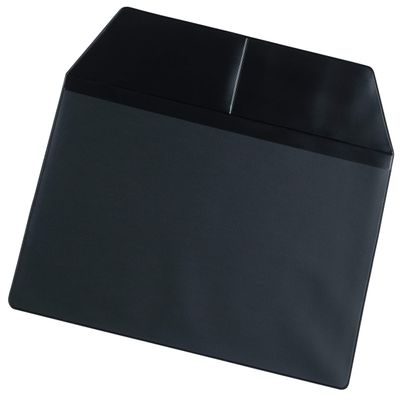 SSWBasics Dealership Document Wallet - Black - 10W x 6 5/8H - Pack of 10