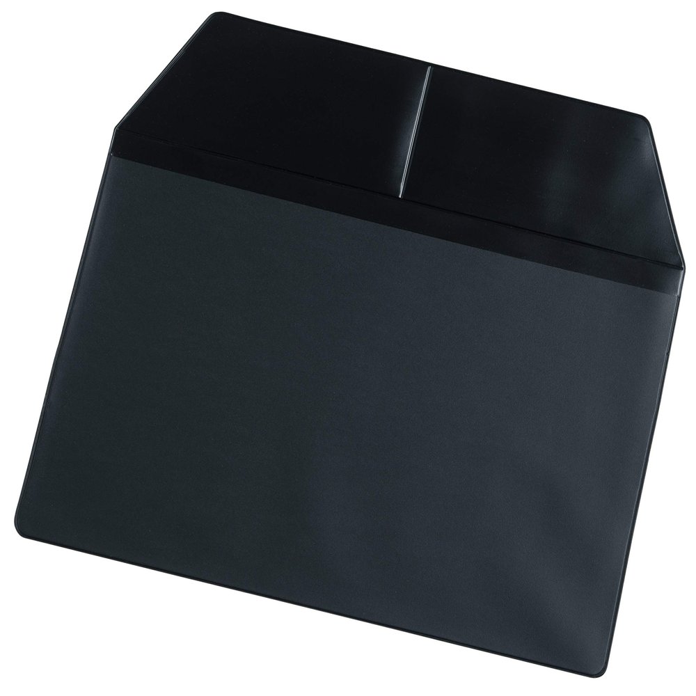 SSWBasics Dealership Document Wallet - Black - 10W x 6 5/8H - Pack of 10