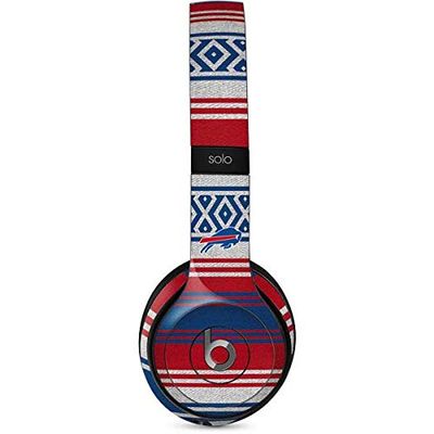 Skinit Decal Audio Skin Compatible with Beats Solo 2 Wired - Officially Licensed NFL Buffalo Bills Trailblazer Design