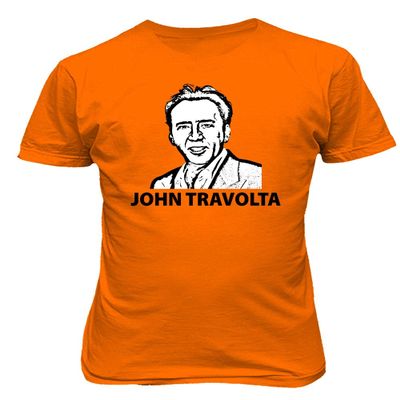 Baku Apparel Hollywood Actor Nicolas Cage Movie 'Face Off' Youth T-Shirt (Orange, Youth Medium)