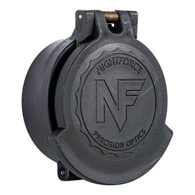 Nightforce Eyepiece Durable Weather-Resistant Spring-Loaded Flip-Up Rotational Lens Caps with Clamp-On Attachment, Black, ATACR 25X F2 ATACR 35X F1