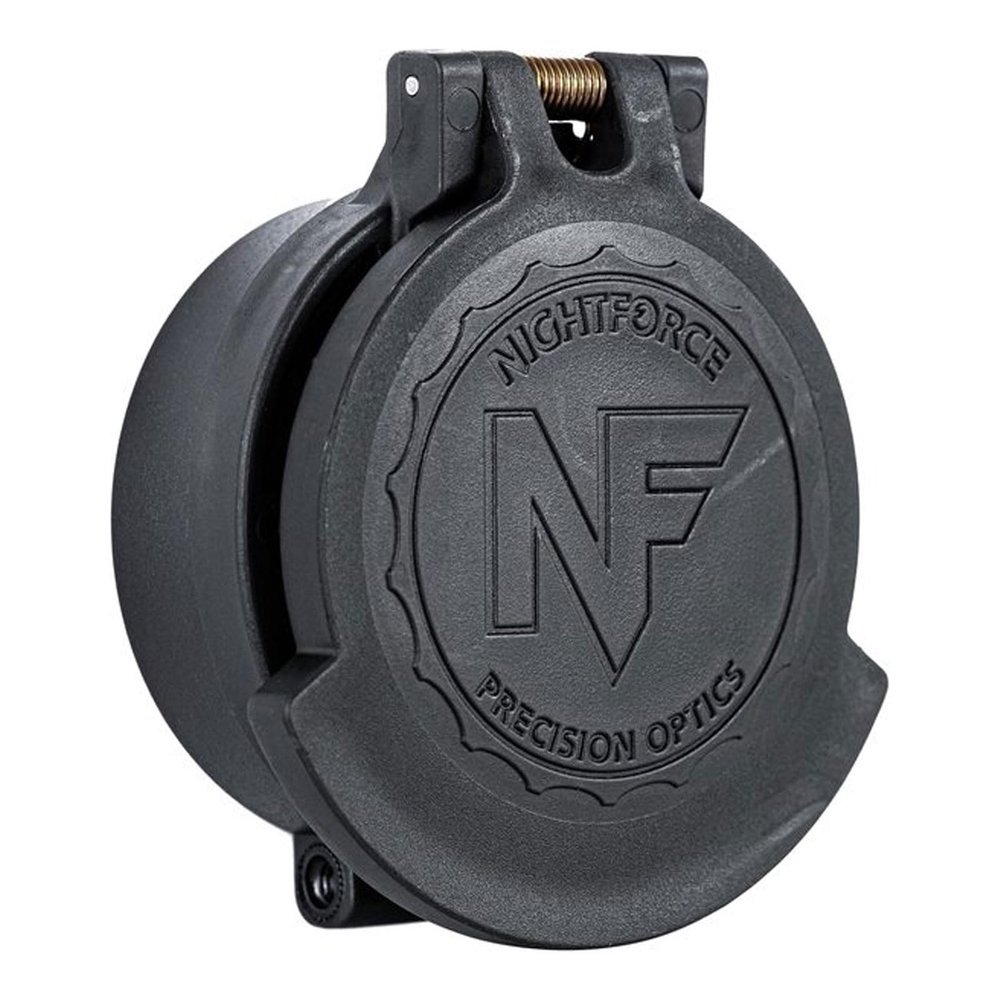 Nightforce Eyepiece Durable Weather-Resistant Spring-Loaded Flip-Up Rotational Lens Caps with Clamp-On Attachment, Black, ATACR 25X F2 ATACR 35X F1