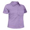 J. LOVNY Girl's Basic Casual Long Sleeve Roll Up Button Down Blouse Shirts view 2
