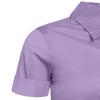 J. LOVNY Girl's Basic Casual Long Sleeve Roll Up Button Down Blouse Shirts view 4